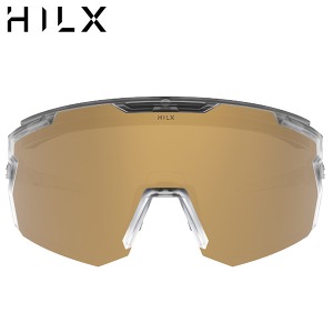 HILX Samurai - Matt Crystal (Lens : Gold Mirror) 힐스 사무라이 매트 크리스탈 골드 미러 편광 렌즈 고글 선글라스